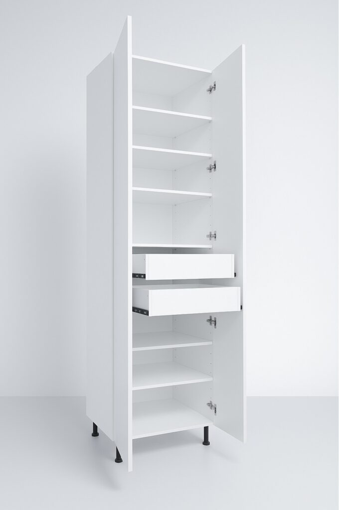 Gabinete alto con gavetas