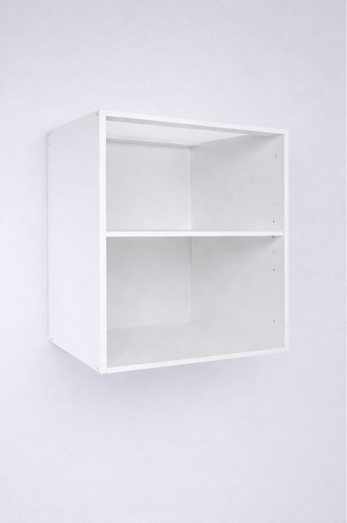 Vanity de puertas aéreo sin frentes