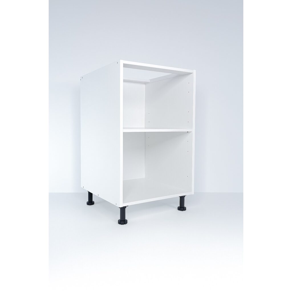 Gabinete base de puertas sin frentes