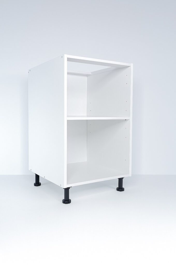 Gabinete base de puertas sin frentes 60